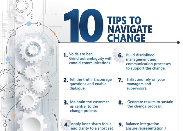 10 Tips to Effectively Navigate Change